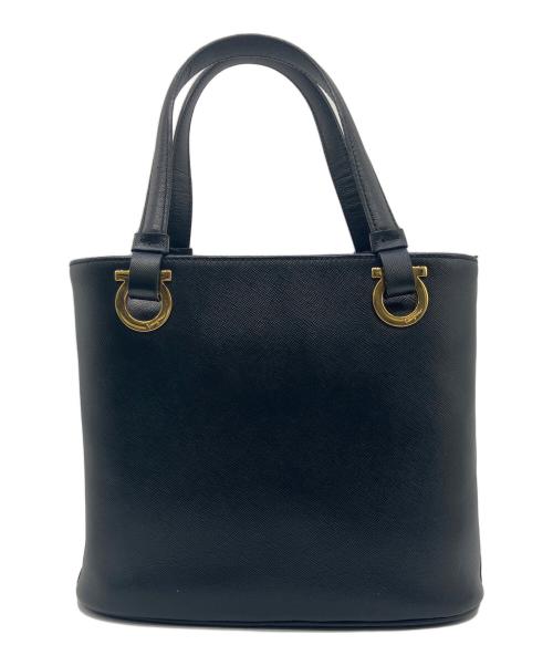 Salvatore Ferragamo（サルヴァトーレ フェラガモ）Salvatore Ferragamo (サルヴァトーレ フェラガモ) ハンドバッグ ブラックの古着・服飾アイテム