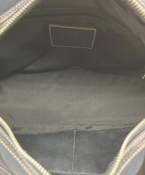 COACH（コーチ）COACH (コーチ) シグネチャーハンドバッグ ブラックの古着・服飾アイテム