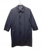 COMME des GARCONS HOMMEコムデギャルソン オム）の古着「ステンカラーコート」｜ネイビー