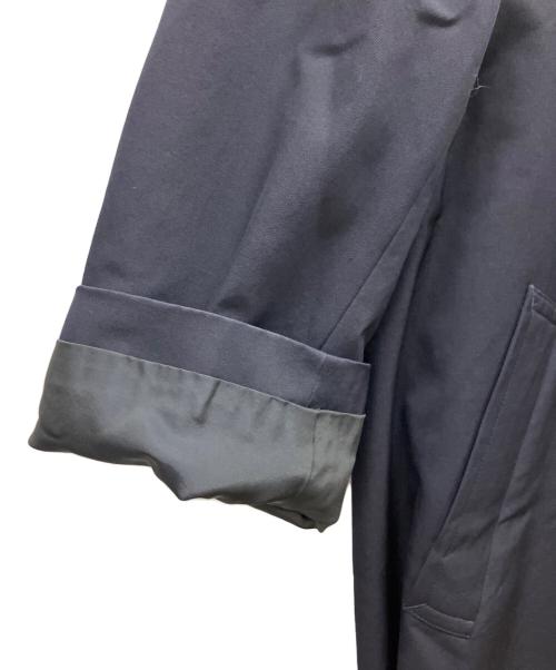 COMME des GARCONS HOMME（コムデギャルソン オム）COMME des GARCONS HOMME (コムデギャルソン オム) ステンカラーコート ネイビー サイズ:Ｍの古着・服飾アイテム
