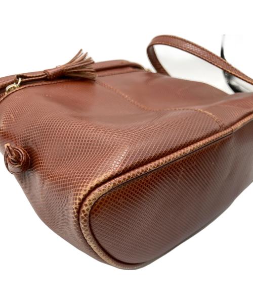 BOTTEGA VENETA（ボッテガベネタ）BOTTEGA VENETA (ボッテガベネタ) ショルダーバッグ ブラウンの古着・服飾アイテム