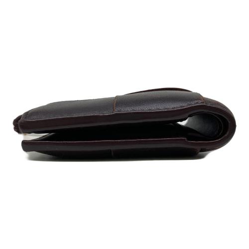 BOTTEGA VENETA（ボッテガベネタ）BOTTEGA VENETA (ボッテガベネタ) 2つ折り財布 ブラウンの古着・服飾アイテム
