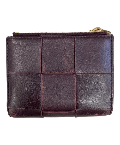BOTTEGA VENETA（ボッテガベネタ）BOTTEGA VENETA (ボッテガベネタ) 2つ折り財布 ブラウンの古着・服飾アイテム