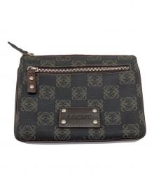 LOEWE（ロエベ）の古着「ポーチ」｜ブラウン