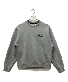NIKE×stussy（ナイキ×ステューシー）の古着「クルーネックスウェット」｜グレー