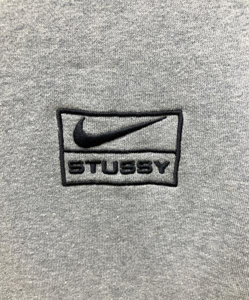 NIKE（ナイキ）NIKE (ナイキ) stussy (ステューシー) クルーネックスウェット グレー サイズ:Sの古着・服飾アイテム