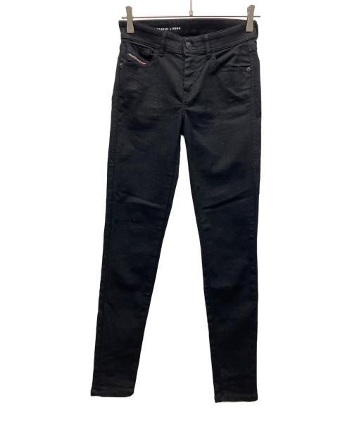 DIESEL（ディーゼル）DIESEL (ディーゼル) デニムパンツ ブラック サイズ:26の古着・服飾アイテム