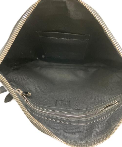 GUCCI（グッチ）GUCCI (グッチ) ショルダーバッグ　GGスプリーム ブラックの古着・服飾アイテム
