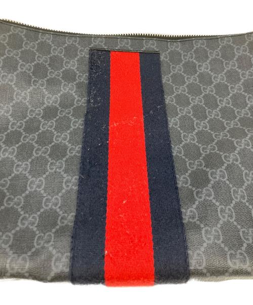 GUCCI（グッチ）GUCCI (グッチ) ショルダーバッグ　GGスプリーム ブラックの古着・服飾アイテム