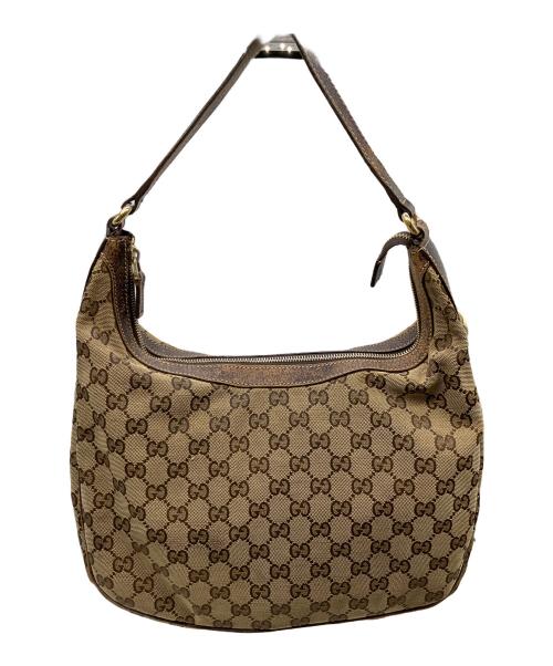 GUCCI（グッチ）GUCCI (グッチ) ワンショルダーバッグ ブラウンの古着・服飾アイテム