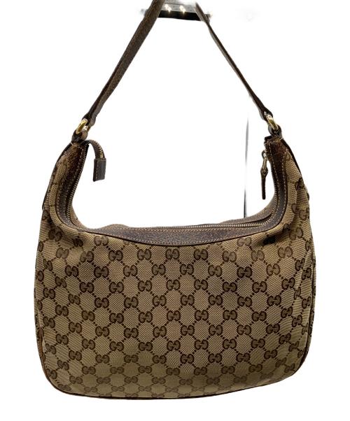 GUCCI（グッチ）GUCCI (グッチ) ワンショルダーバッグ ブラウンの古着・服飾アイテム