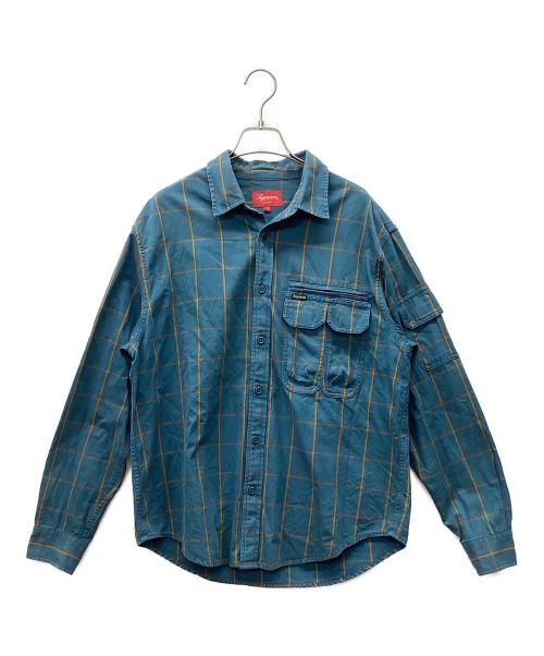 SUPREME（シュプリーム）SUPREME (シュプリーム) 長袖シャツ グリーン サイズ:Sの古着・服飾アイテム