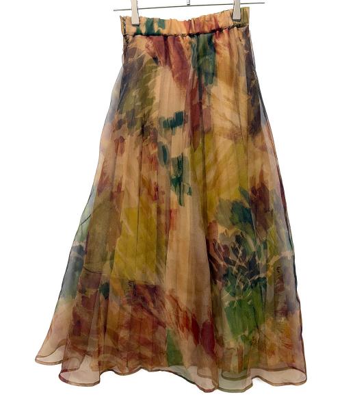 Ameri（アメリ）Ameri (アメリ) スカート ブラウン サイズ:Sの古着・服飾アイテム