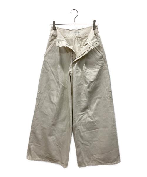 CLANE（クラネ）CLANE (クラネ) デニムパンツ ホワイト サイズ:1の古着・服飾アイテム