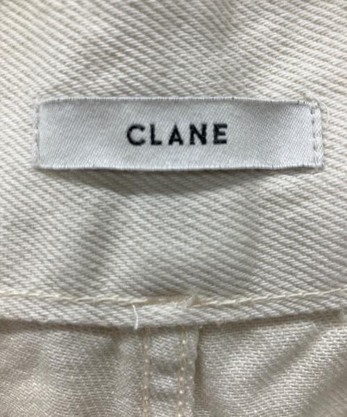 CLANE（クラネ）CLANE (クラネ) デニムパンツ ホワイト サイズ:1の古着・服飾アイテム