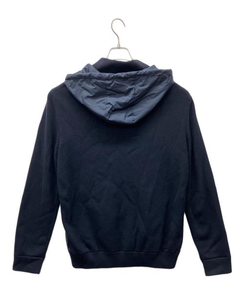 BOSS HUGO BOSS（ボス ヒューゴボス）BOSS HUGO BOSS (ボス ヒューゴボス) 切替ジップパーカー ネイビー サイズ:Mの古着・服飾アイテム