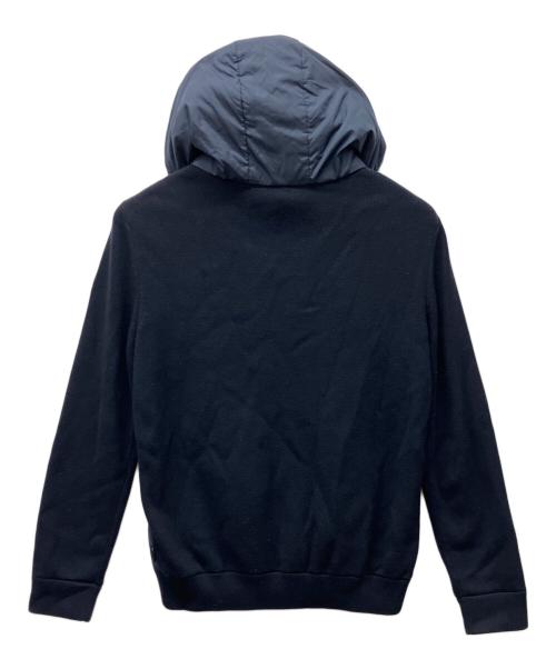 BOSS HUGO BOSS（ボス ヒューゴボス）BOSS HUGO BOSS (ボス ヒューゴボス) 切替ジップパーカー ネイビー サイズ:Mの古着・服飾アイテム