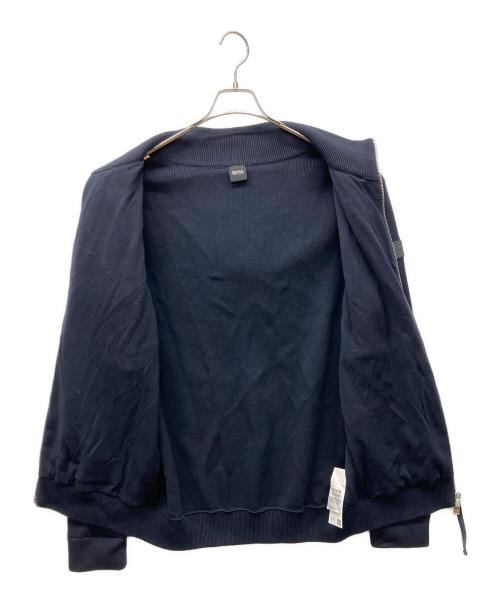 BOSS HUGO BOSS（ボス ヒューゴボス）BOSS HUGO BOSS (ボス ヒューゴボス) 切替ジップパーカー ネイビー サイズ:Mの古着・服飾アイテム