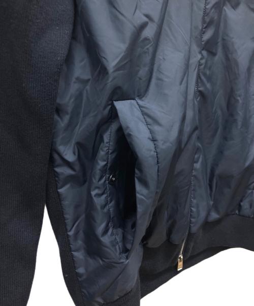 BOSS HUGO BOSS（ボス ヒューゴボス）BOSS HUGO BOSS (ボス ヒューゴボス) 切替ジップパーカー ネイビー サイズ:Mの古着・服飾アイテム
