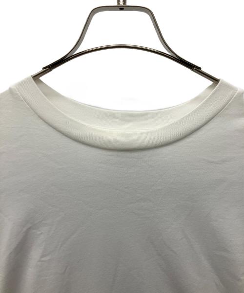 MM6 Maison Margiela（エムエムシックスメゾンマルジェラ）MM6 Maison Margiela (エムエムシックスメゾンマルジェラ) 切替カットソー ホワイト サイズ:mの古着・服飾アイテム