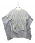 MM6 Maison Margiela（エムエムシックスメゾンマルジェラ）の古着「切替カットソー」｜ホワイト