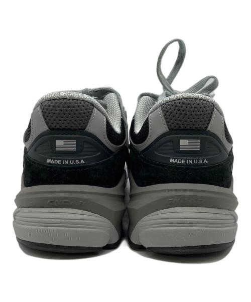 NEW BALANCE（ニューバランス）NEW BALANCE (ニューバランス) ローカットスニーカー ブラック×グレー サイズ:28の古着・服飾アイテム