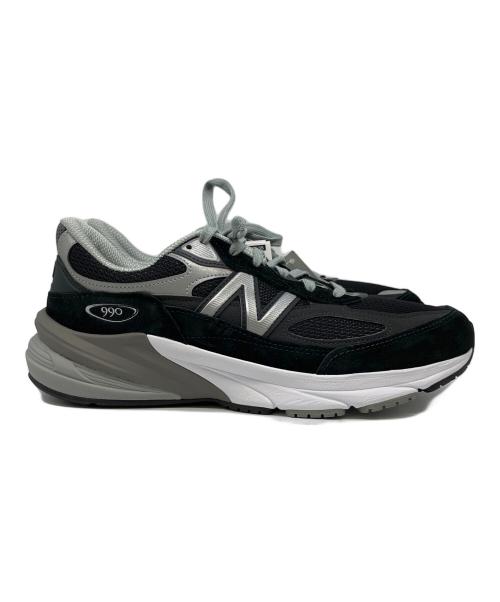 NEW BALANCE（ニューバランス）NEW BALANCE (ニューバランス) ローカットスニーカー ブラック×グレー サイズ:28の古着・服飾アイテム