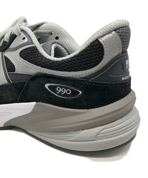 NEW BALANCE（ニューバランス）NEW BALANCE (ニューバランス) ローカットスニーカー ブラック×グレー サイズ:28の古着・服飾アイテム