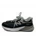 NEW BALANCE (ニューバランス) ローカットスニーカー ブラック×グレー サイズ:28：25000円