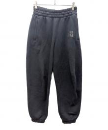 ALEXANDER WANG（アレキサンダー・ワン）の古着「スウェットパンツ」｜ブラック