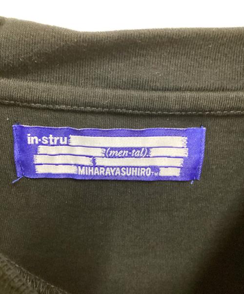 MIHARA YASUHIRO（ミハラヤスヒロ）MIHARA YASUHIRO (ミハラヤスヒロ) 半袖カットソー ブラック サイズ:44の古着・服飾アイテム