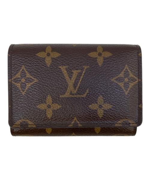 LOUIS VUITTON（ルイ ヴィトン）LOUIS VUITTON (ルイ ヴィトン) カードケース ブラウンの古着・服飾アイテム