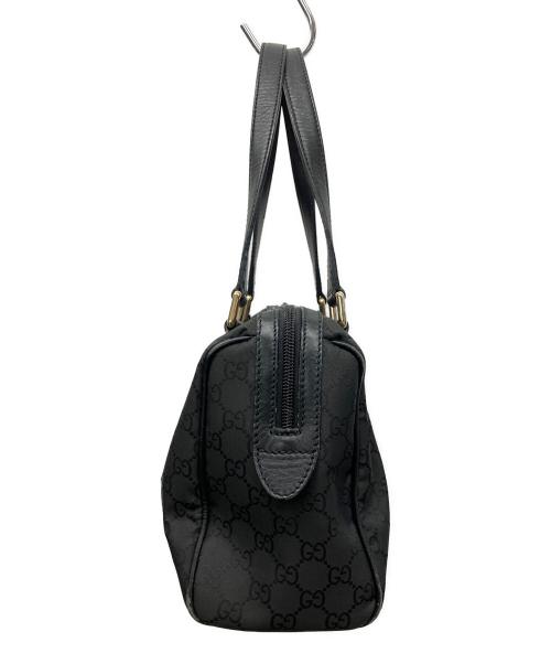 GUCCI（グッチ）GUCCI (グッチ) GGハンドバッグ ブラックの古着・服飾アイテム