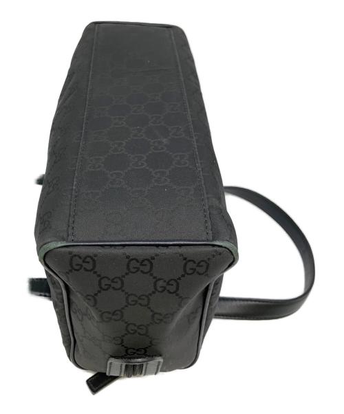 GUCCI（グッチ）GUCCI (グッチ) GGハンドバッグ ブラックの古着・服飾アイテム
