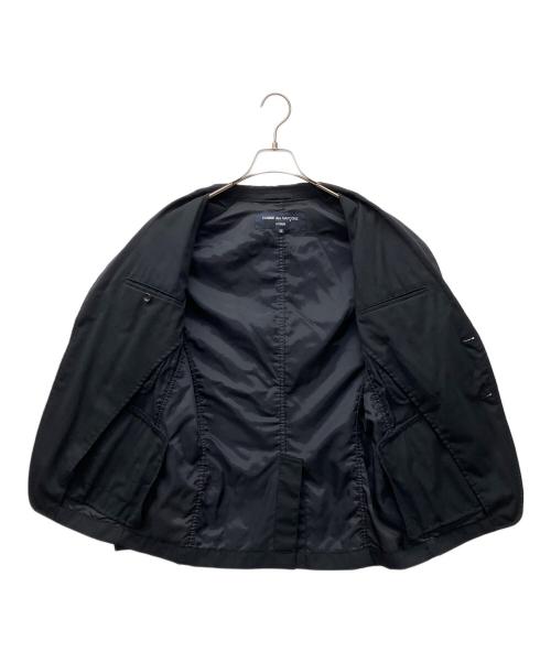 COMME des GARCONS HOMME（コムデギャルソン オム）COMME des GARCONS HOMME (コムデギャルソン オム) テーラードジャケット ブラック サイズ:Sの古着・服飾アイテム
