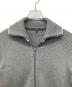 中古・古着 GUCCI (グッチ) ジップカーディガン グレー×アイボリー サイズ:S：20000円