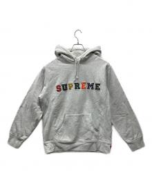 SUPREME（シュプリーム）の古着「プルオーバーパーカー」｜ライトグレー