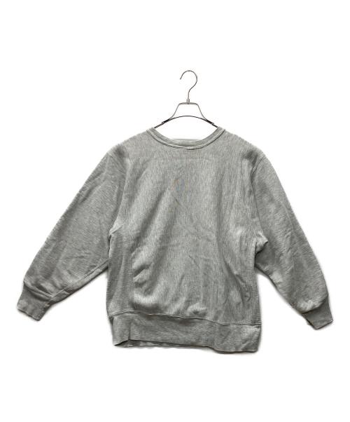Champion REVERSE WEAVE（チャンピオン リバース ウィーブ）Champion REVERSE WEAVE (チャンピオン リバース ウィーブ) クルーネックスウェット グレー×オレンジ サイズ:X Largeの古着・服飾アイテム