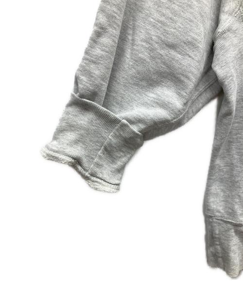Champion REVERSE WEAVE（チャンピオン リバース ウィーブ）Champion REVERSE WEAVE (チャンピオン リバース ウィーブ) クルーネックスウェット グレー×オレンジ サイズ:X Largeの古着・服飾アイテム