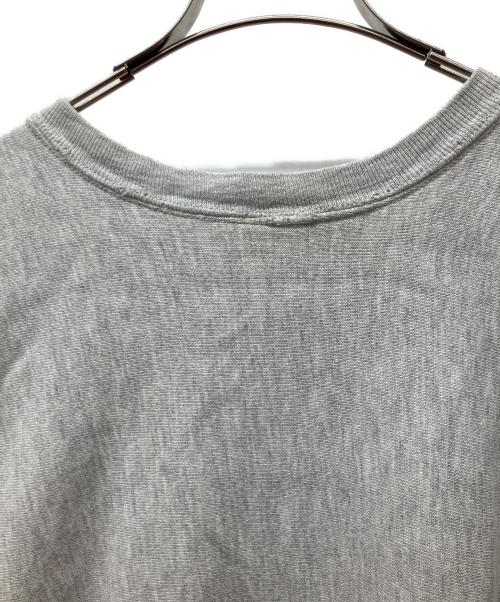 Champion REVERSE WEAVE（チャンピオン リバース ウィーブ）Champion REVERSE WEAVE (チャンピオン リバース ウィーブ) クルーネックスウェット グレー×オレンジ サイズ:X Largeの古着・服飾アイテム