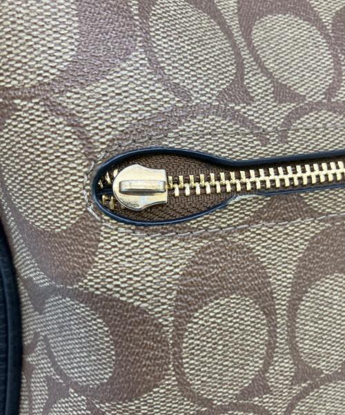 COACH（コーチ）COACH (コーチ) ショルダーバッグ ブラウン×ブラックの古着・服飾アイテム