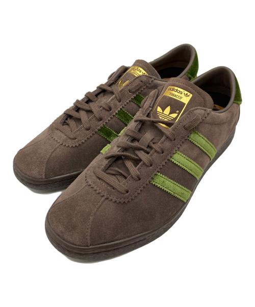 adidas（アディダス）adidas (アディダス) ローカットスニーカー ブラウン×グリーン サイズ:US9.5の古着・服飾アイテム