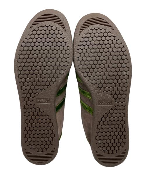 adidas（アディダス）adidas (アディダス) ローカットスニーカー ブラウン×グリーン サイズ:US9.5の古着・服飾アイテム