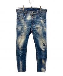 DSQUARED2（ディースクエアード）の古着「デニムパンツ」｜インディゴ