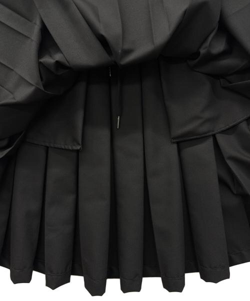 NOT CONVENTIONAL（ノットコンヴェンショナル）NOT CONVENTIONAL (ノットコンヴェンショナル) プリーツスカート ブラック サイズ:Fの古着・服飾アイテム