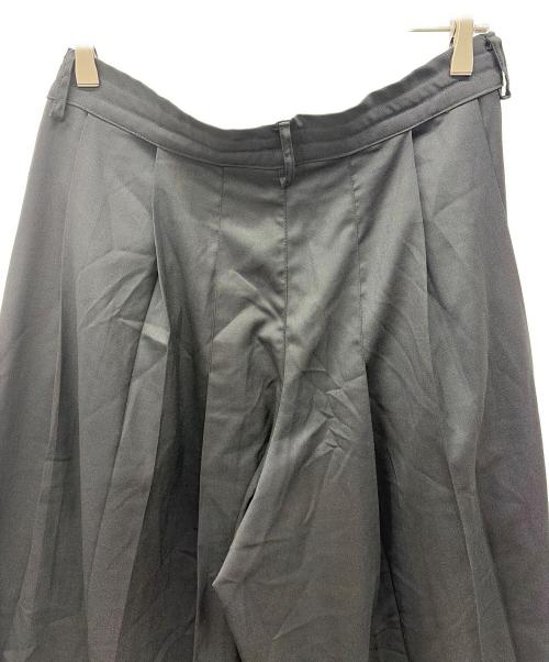 NOT CONVENTIONAL（ノットコンベンショナル）NOT CONVENTIONAL (ノットコンベンショナル) プリーツパンツ ブラック サイズ:1の古着・服飾アイテム