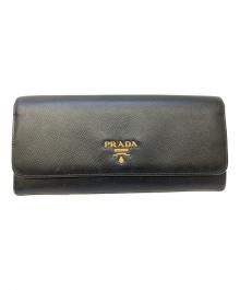 PRADA（プラダ）の古着「長財布」｜ブラック