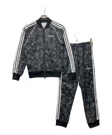 adidas（アディダス）の古着「セットアップジャージ」｜グレー