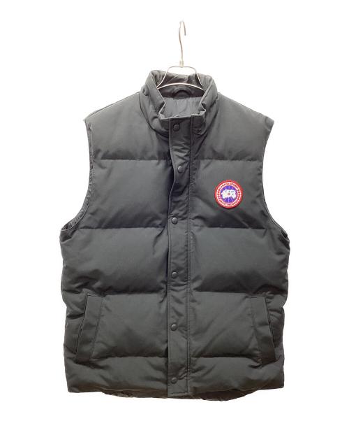 CANADA GOOSE（カナダグース）CANADA GOOSE (カナダグース) ダウンベスト ブラック サイズ:Lの古着・服飾アイテム