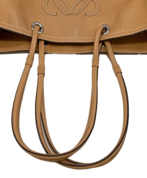 LOEWE（ロエベ）LOEWE (ロエベ) アナグラムショッパートートバッグ ブラウンの古着・服飾アイテム